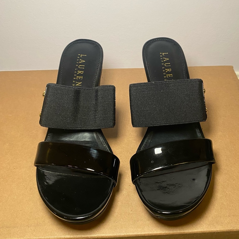 Ralph Lauren Wedge Sandals Size 6
